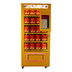 Máquina de venda automática completa da soda do metal, máquinas de venda automática afortunadas azuis/do rosa/amarelo caixa do alimento