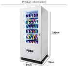 Máquina de venda automática automática do parque/hotel, máquina de venda automática do leite do serviço do auto com Bill Accepter