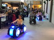 O príncipe Moto Montada dos adultos do divertimento da música/jogos da motocicleta que competem crianças monta no controlo a distância do carro