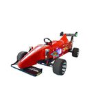 O passeio de controle remoto do Kiddie do parque de diversões faz à máquina a cor vermelha de carro de competência F1