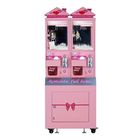 Máquina cor-de-rosa do guindaste do brinquedo, máquina de travamento brinquedo luxuoso romântico do boutique da casa completa do mini