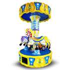O Kiddie a fichas da máquina de jogo da corrida de cavalos da arcada das crianças/do carrossel brinquedos do bebê monta