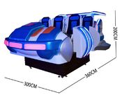 A família fresca 6 assenta o parque temático Flight Simulator da máquina de jogo da nave espacial 9D VR para adultos