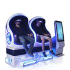 A simulação atrativa da cadeira da forma VR do ovo do cinema de 9D VR monta único/dobro/assentos triplos