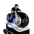 A simulação da realidade virtual monta o simulador da motocicleta de VR para o shopping