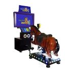 Máquina de jogo de arcada elétrica a fichas de 2 jogadores/equipamento Gogo eletrônico da equitação do jóquei