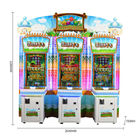 A arcada da redenção de 3 jogadores faz à máquina a máquina de jogo de vídeo feliz do distribuidor da loteria do bilhete da moeda dos frutos da dificuldade ajustável