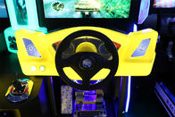 Simulador das corridas de carros do empurrador da moeda de 2 jogadores para Game Center