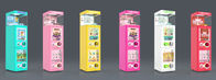 Crianças cegas de Toy Capsule Vending Machine For da caixa do divertimento