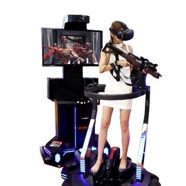 Simulador exclusivo da realidade virtual do jogo do tiro para a cor personalizada zona do jogo