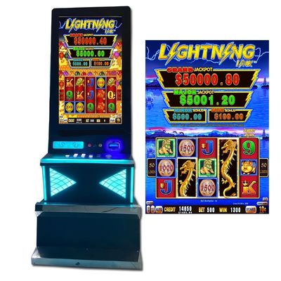 Máquina de jogo 43" do entalhe do casino do GV Dragon Theme Cash Coaster tela