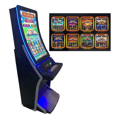 8 em 1 43" slot machine final de Firelink da tela da curva com toque mim plataforma